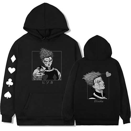 

Inspired by Hunter X Hunter Hisoka Cosplay Costume Hoodie Polyester / Cotton Blend Graphic Prints Printing Hoodie For Women's / Men's