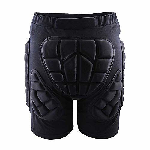 

Outdoor Roller Skating Protective Shorts Ski Skating Diaper Pants Adult Children's Anti-Fall Pants Protective Gear/Breathable/Soft,XXL