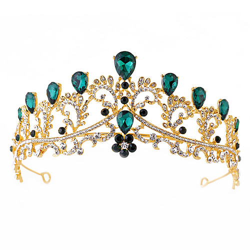 

Wedding Alloy Tiaras with Metal 1 Piece Wedding / Party / Evening Headpiece