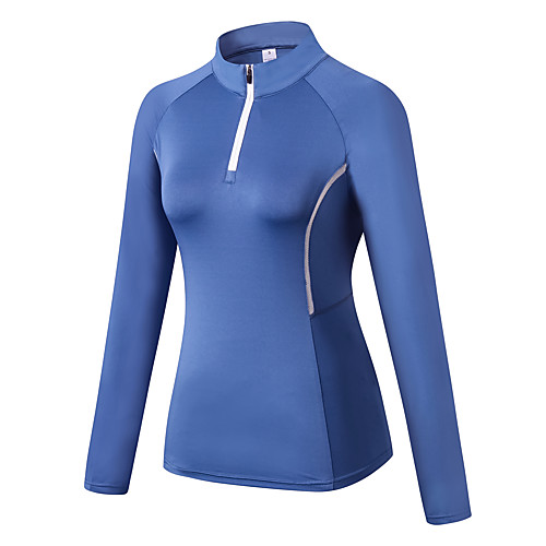 

YUERLIAN Women's Long Sleeve Workout Tops Running Shirt Tee Tshirt Top Athletic Athleisure Spandex Breathable Quick Dry Moisture Wicking Fitness Gym Workout Running Jogging Exercise Sportswear Solid