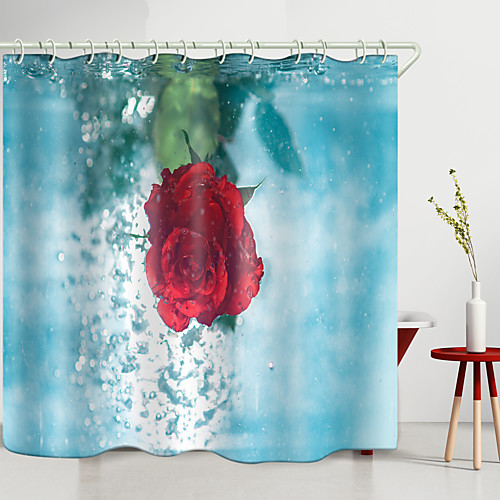 

Shower Curtains & Hooks Modern Polyester New Design
