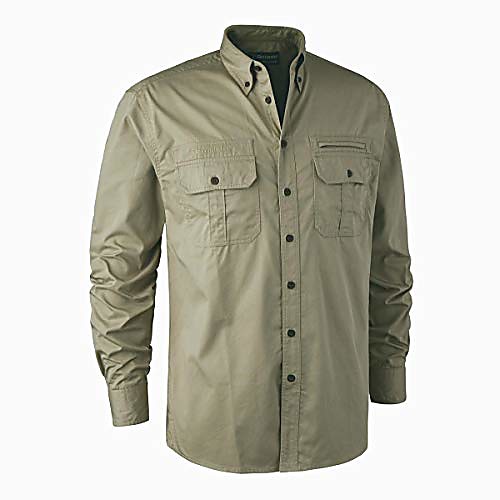 

Caribou Hunting Shirt L/S Cloud Berry 43/44 Khaki 43/44 Khaki