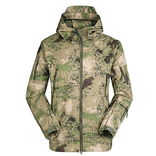 

spring and autumn waterproof mute hunter camouflage clothing jungle hidden photography bird watching forest hunting men jungle print sportswear pants shirt combat uniform