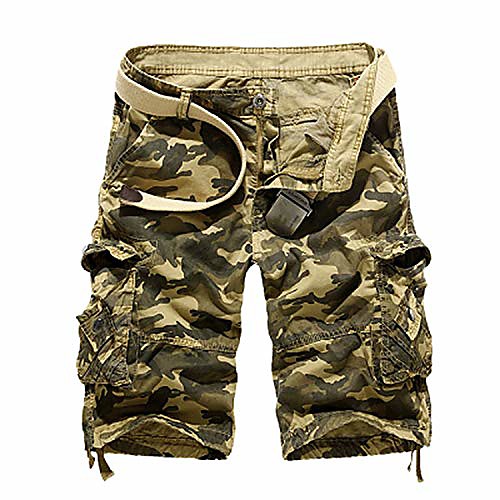 

2019 new camouflage loose cargo shorts men cool summer military camo short pants homme cargo shorts