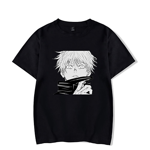 

Inspired by Jujutsu Kaisen Cosplay Costume T-shirt Microfiber Graphic Prints Printing T-shirt For Women's / Men's