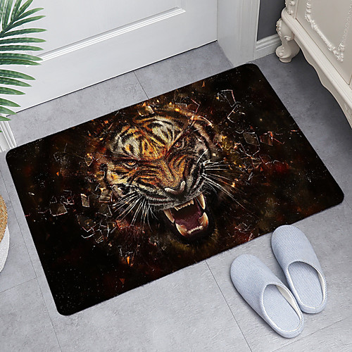 

Bathroom Bath Mats Novelty Absorbent Bathroom Rug Nonwoven New Design