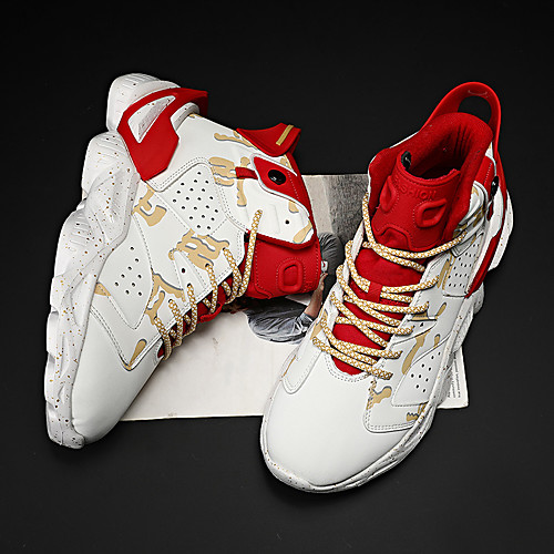 

Men's Trainers Athletic Shoes Sporty Casual Athletic Running Shoes Basketball Shoes Tissage Volant Breathable Non-slipping Wear Proof White Black Red Fall