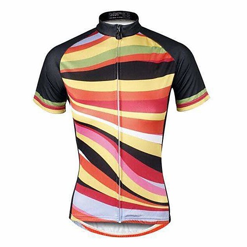 

Women's Short Sleeve Cycling Jersey Red Bike Top Mountain Bike MTB Road Bike Cycling Breathable Quick Dry Sports Clothing Apparel / Stretchy / Athleisure