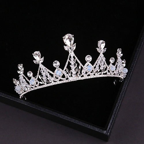 

Wedding Alloy Tiaras with Metal 1 Piece Wedding / Party / Evening Headpiece