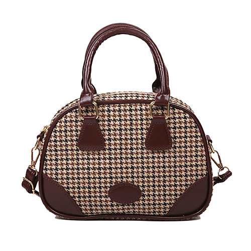 

Women's Bags Top Handle Bag Date 2021 Handbags Dark Brown Black Khaki Brown
