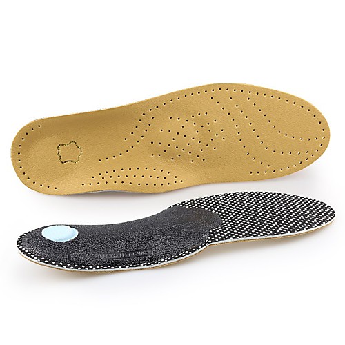 

1 Pair Pain Relief / Sport / Deodorant Insole & Inserts Leather Sole All Seasons Unisex Nude / Black