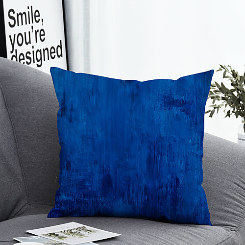 

1 pcs Polyester Pillow Cover & Insert Simple Classic Square Zipper Polyester Traditional Classic