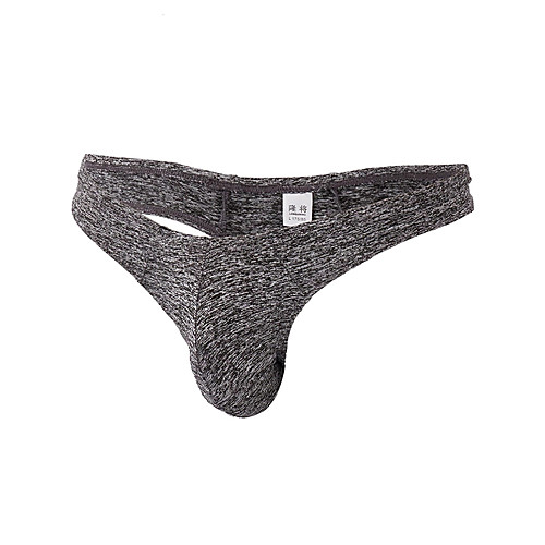 

Men's 1 Piece Basic G-string Underwear - Normal Low Waist Black Blue Purple S M L