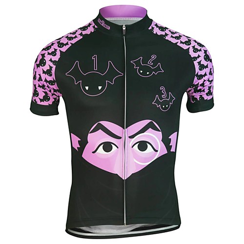 

Men's Short Sleeve Cycling Jersey Black Bike Top Mountain Bike MTB Road Bike Cycling Breathable Sports Clothing Apparel / Stretchy / Athletic