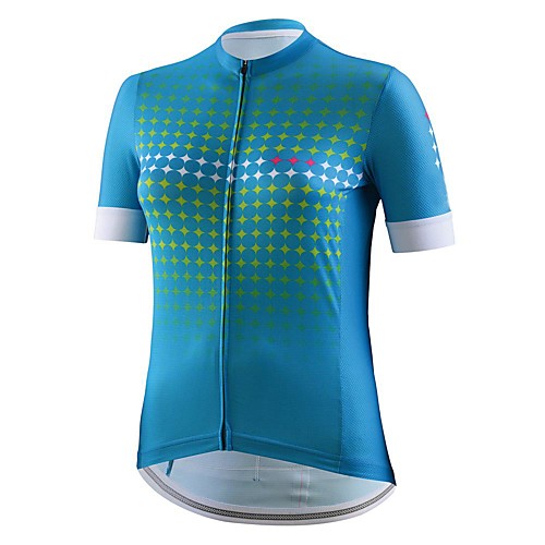 

Women's Short Sleeve Cycling Jersey Green Bike Top Mountain Bike MTB Road Bike Cycling Breathable Quick Dry Sports Clothing Apparel / Stretchy / Athleisure