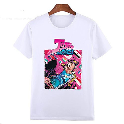 

Men's T shirt Other Prints Graphic Letter Print Short Sleeve Daily Tops Casual Sports White