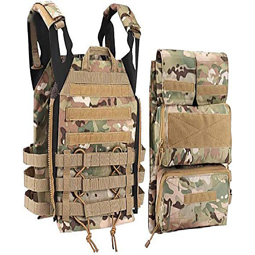 

Taktische Weste Rucksack/Modulare Weste Rucksack/Atmungsaktives Kampftraining JPC-Weste Verstellbare leichte MOLLE Vest