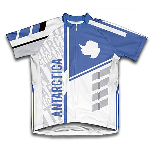 

Men's Short Sleeve Cycling Jersey White Bike Top Mountain Bike MTB Road Bike Cycling Breathable Sports Clothing Apparel / Stretchy / Athletic