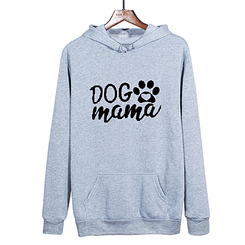 

Men's Pullover Hoodie Sweatshirt Graphic Letter Print Daily Holiday Other Prints Active Casual Hoodies Sweatshirts White Black Blue