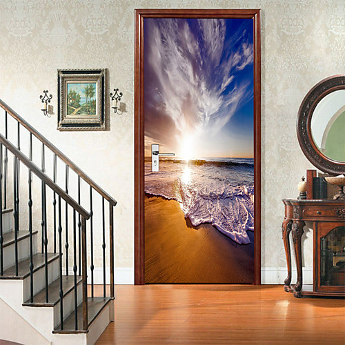 

Holiday Wall Stickers Bedroom / Living Room, Removable Vinyl Home Decoration Wall Decal 2pcs