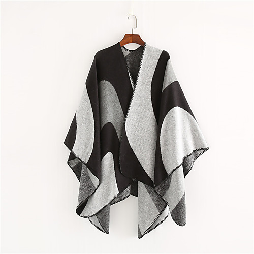 

Sleeveless Artistic / Retro / Shawls Imitation Cashmere Party / Party / Evening Shawl & Wrap / Women's Wrap With Split Joint