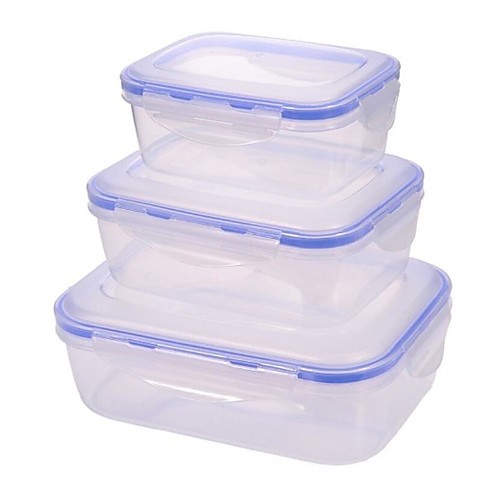 

2pcs Storage Boxes Plastics Jars & Boxes Daily Wear 500 ml kitchen storage