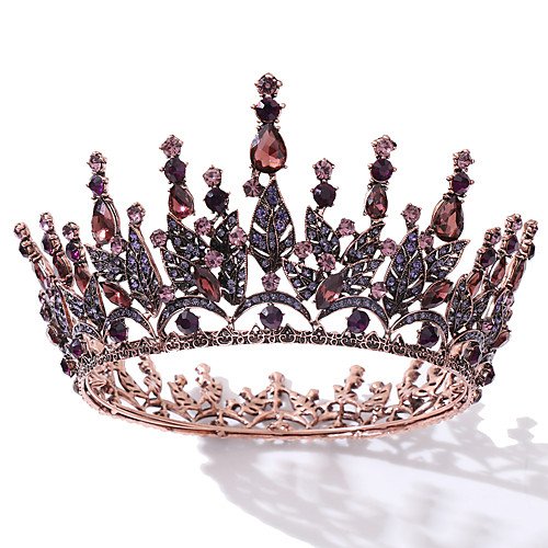 

Wedding Alloy Tiaras with Metal 1 Piece Wedding / Party / Evening Headpiece