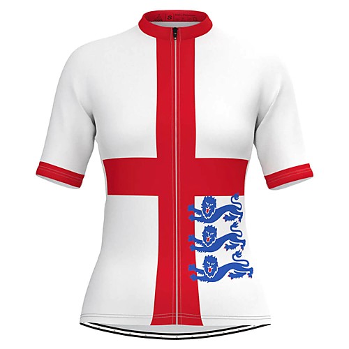 

Women's Short Sleeve Cycling Jersey White Bike Top Mountain Bike MTB Road Bike Cycling Breathable Quick Dry Sports Clothing Apparel / Stretchy / Athleisure