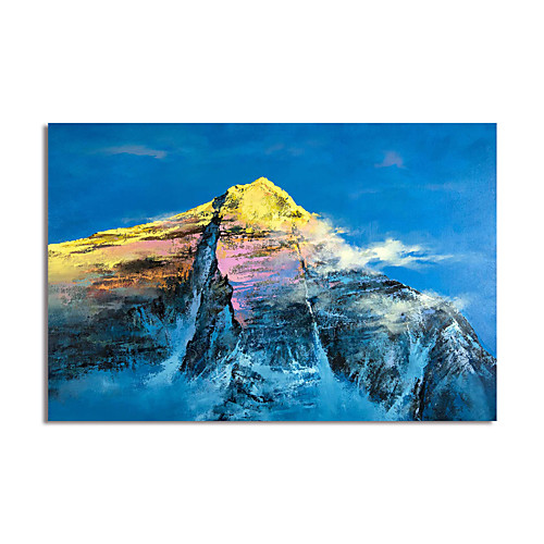 

Oil Painting Hand Painted Horizontal Abstract Modern Stretched Canvas