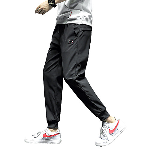 

Men's Sweatpants Jogger Pants Drawstring Color Block Sport Athleisure Pants / Trousers Bottoms Warm Comfortable Running Everyday Use Street Casual Daily Outdoor
