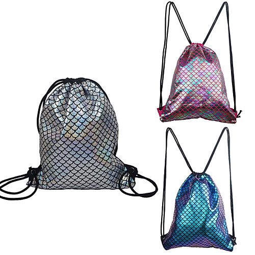

Women's Bags PU Leather Kids' Bag Glitter Zipper Sequin Outdoor Backpack 2021 Blue Blushing Pink Sky Blue Silver