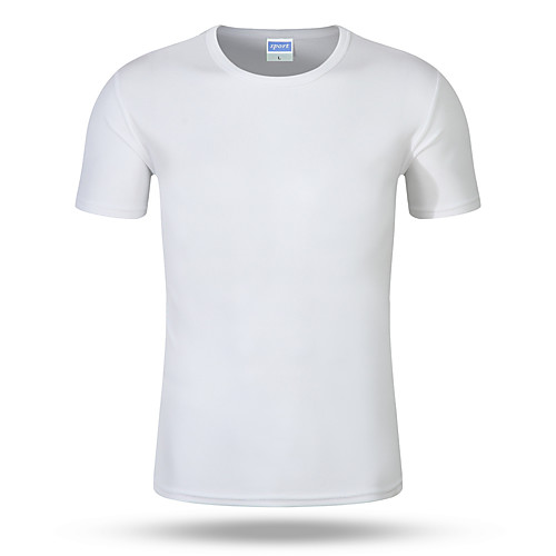 

Women's T shirt Hiking Tee shirt Short Sleeve Crew Neck Tee Tshirt Top Outdoor Lightweight Breathable Quick Dry Soft Spring Summer Polyester Solid Color White Black Yellow Fishing Climbing Beach