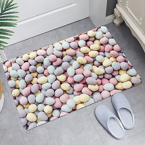 

Bathroom Bath Mats Novelty Absorbent Bathroom Rug Nonwoven New Design