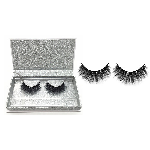 

Eyelash Extensions 3 5 100 pcs Christmas Professional Level Women Soft Comfortable Animal wool eyelash Christmas Wedding Party Crisscross Thick Natural Long - Makeup Daily Makeup Halloween Makeup