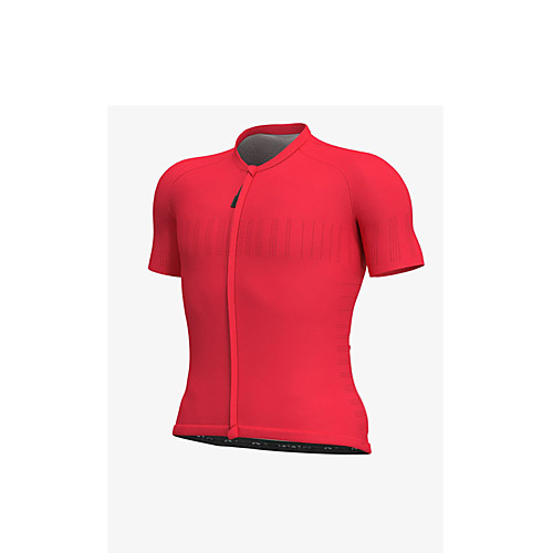 

Men's Short Sleeve Downhill Jersey White Red Bike Jersey Sports Clothing Apparel