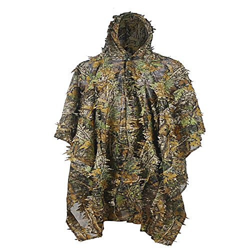 

Ghillie Suits Camouflage Clothing for Jungle Hunting, Shooting, Wildlife Photography or Bird Watching