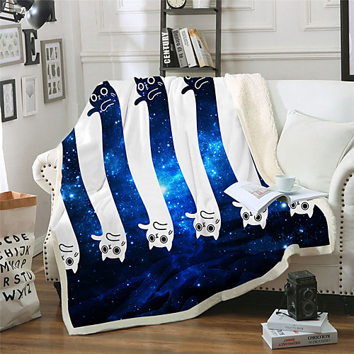 

Sherpa Fleece Throw Blanket,Super Soft Warm Flannel Plush Blankets and Throws, Lightweight Cozy Fuzzy Luxury Blanket for Couch Sofa Bed