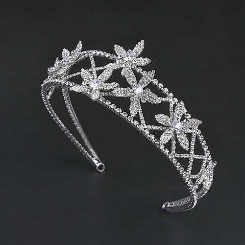 

Wedding Alloy Tiaras with Metal 1 Piece Wedding / Party / Evening Headpiece