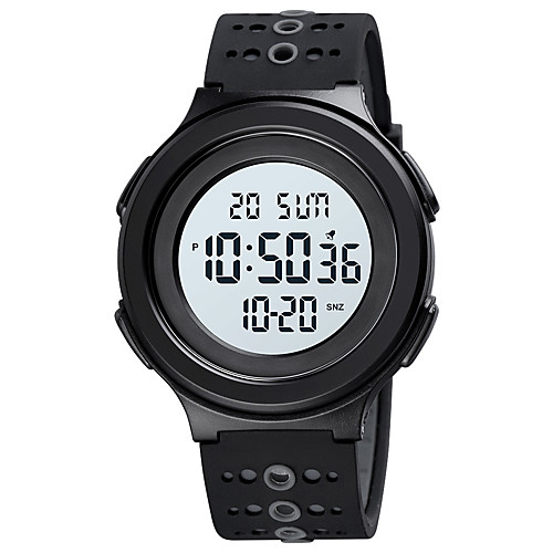 

SKMEI Men's Sport Watch Digital Digital Stylish Calendar / date / day Chronograph Alarm Clock / One Year / Silicone