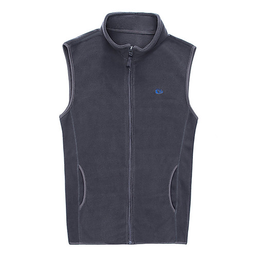 

Men's Hiking Vest / Gilet Outdoor Lightweight UV Sun Protection Breathable Quick Dry Jacket Top Fishing Climbing Camping / Hiking / Caving Black Blue Red Gray / Sleeveless