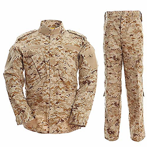 

, camouflage suit, combat suit, field suit, military uniform, hunting suit, for business games, paintball, jacket and pants, desert camo, m