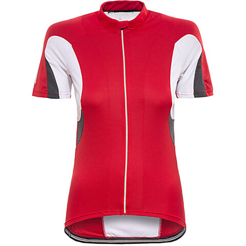 

Women's Short Sleeve Cycling Jersey Red Bike Top Mountain Bike MTB Road Bike Cycling Breathable Quick Dry Sports Clothing Apparel / Stretchy / Athleisure