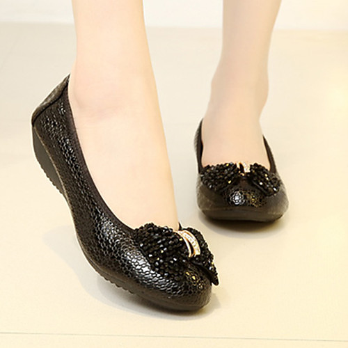 

Women's Modern Shoes Heel Thick Heel Black Blue Loafer Adults'