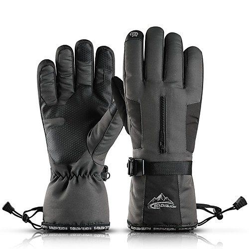 

Full Finger Gloves Men's Waterproof / Skidproof / Protective Camping / Hiking / Ski / Snowboard / Climbing Fleece / Winter