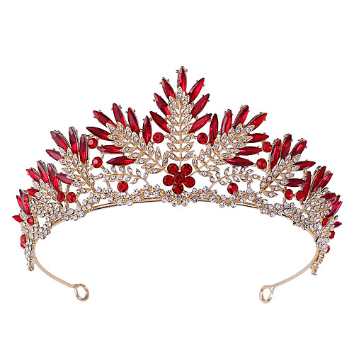 

Wedding Alloy Tiaras with Metal 1 Piece Wedding / Party / Evening Headpiece