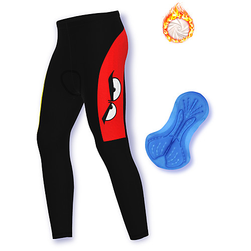 

21Grams Men's Cycling Pants Winter Fleece Spandex Bike Pants / Trousers Fleece Lining Warm Sports Black Mountain Bike MTB Road Bike Cycling Clothing Apparel Bike Wear / Stretchy / Athleisure