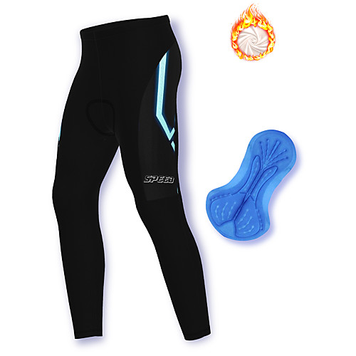 

21Grams Men's Cycling Pants Winter Fleece Spandex Bike Pants / Trousers Fleece Lining Warm Sports Black Mountain Bike MTB Road Bike Cycling Clothing Apparel Bike Wear / Stretchy / Athleisure