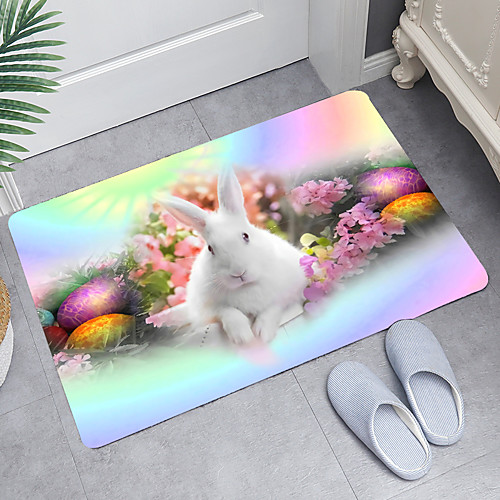 

Bathroom Bath Mats Novelty Absorbent Bathroom Rug Nonwoven New Design