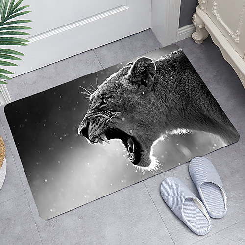 

Bathroom Bath Mats Novelty Absorbent Bathroom Rug Nonwoven New Design