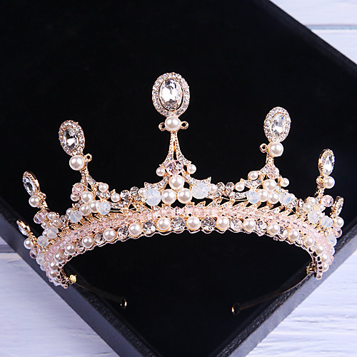 

Wedding Alloy Tiaras with Metal 1 Piece Wedding / Party / Evening Headpiece